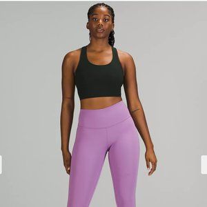 NWT Lululemon Stash It Bra Crop Top 6 8 Rainforest Green